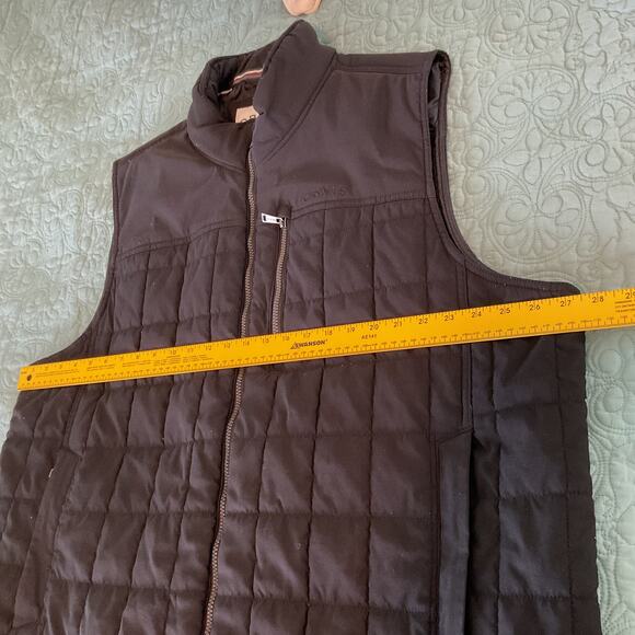 Orvis Classic Collection Embroidered Logo Full Zip Quilted Vest Black XXL - Picture 11 of 11